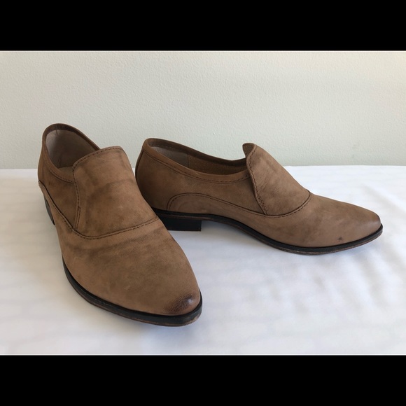 Free People Brown Brady Slip on Loafer NIB size 39 BEAUTIFUL BOHO - Picture 8 of 13